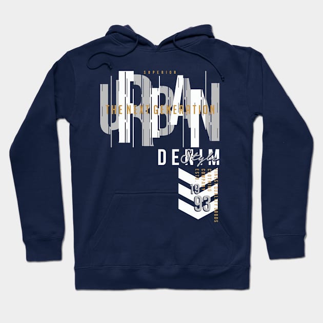 Superior Urban denim style Hoodie by Teefold